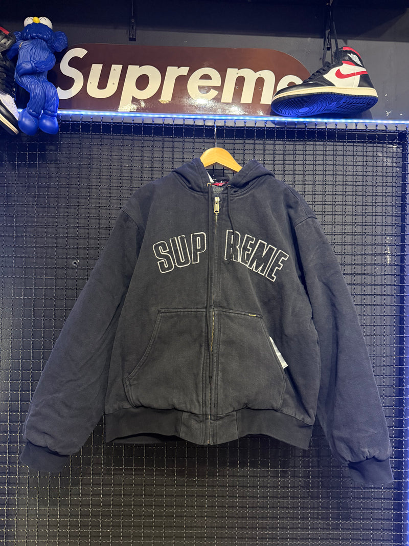 Jaqueta Supreme Reflective Arc Hooded Work - Pronta Entrega