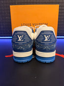 Tênis Louis Vuitton LV Trainer Blue Monogram - Pronta Entrega