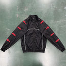 Conjuto Trapstar Irongate 2.0 Shellsuit Vermelho Preto - Encomenda