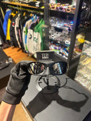 Óculos Oakley PLANTARIS Preto Lente Prata - Pronta Entrega