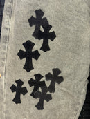 Calça Jeans Chrome Hearts - Pronta Entrega