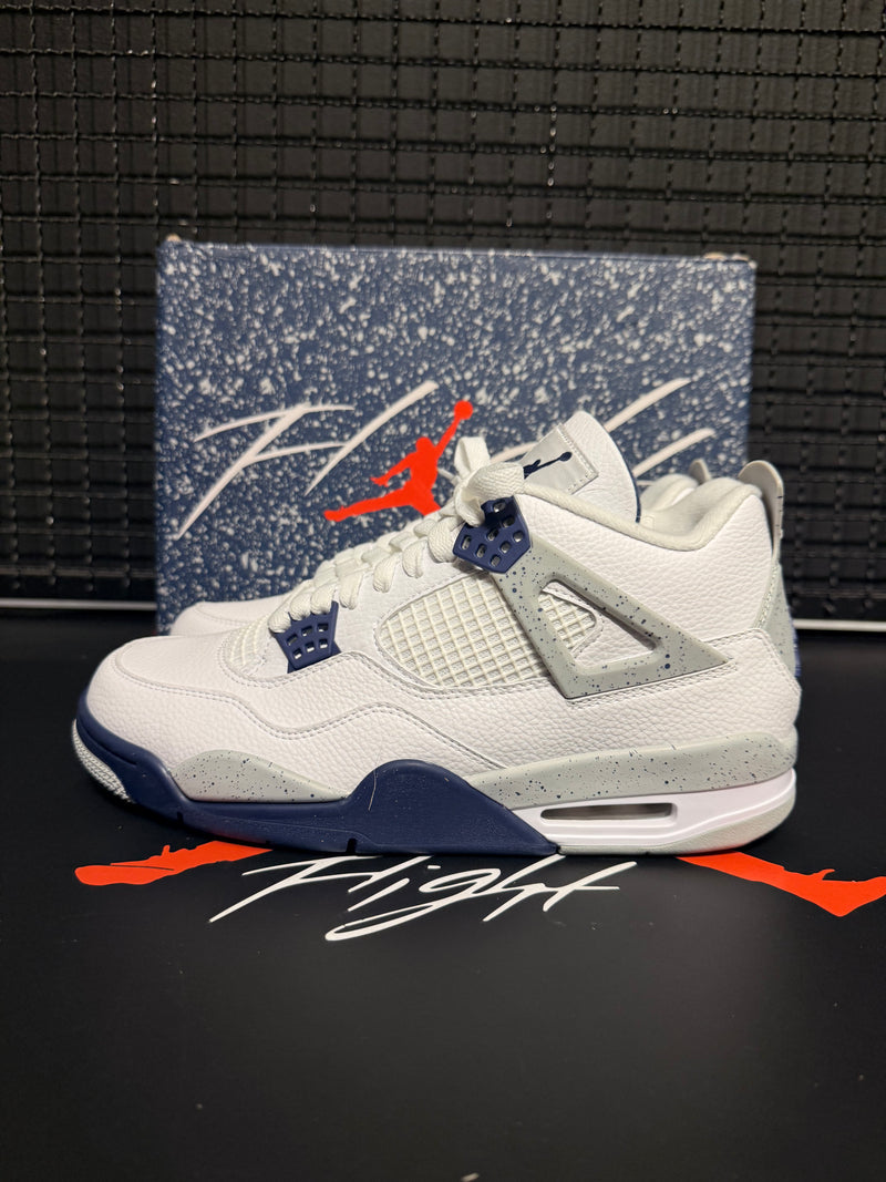 Tênis Nike Air Jordan 4 Retro "Midnight Navy" - Pronta Entrega