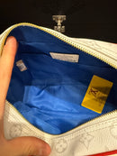 Bolsa Louis Vuitton 2020 LV X NBA WHITE MONOGRAM NIL MESSENGER BAG - Pronta Entrega