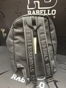 Mochila Essentials Couro Preto  - Pronta Entrega