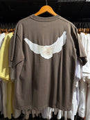 Camiseta Yeezy X Gap Marrom Over - Pronta Entrega