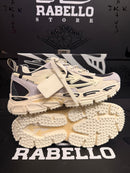 Tênis Off-White Be Right Back Suede Black White - Pronta Entrega