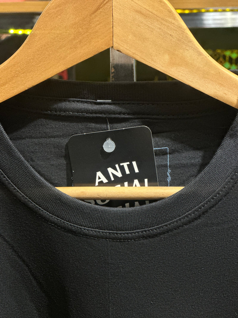 Camisa Anti Social Social Club Preta Blood - Pronta Entrega