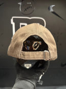 Boné Aba Curva Chrome Hearts Marrom - Pronta Entrega