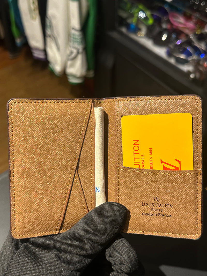 Carteira Louis Vuitton Pocket Organizer Brown - Pronta Entrega