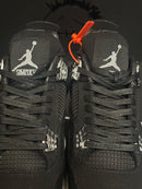 Tênis Nike Air Jordan 4 Eminem x Carhartt Black Chrome - Pronta Entrega