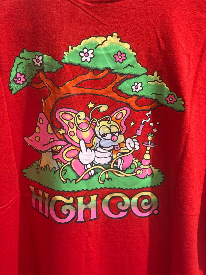 Camisa High CO. Fantasy Tee Vermelha - Pronta Entrega