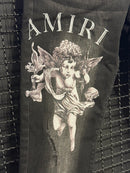 Calça Jeans Amiri Angel Preta - Pronta Entrega