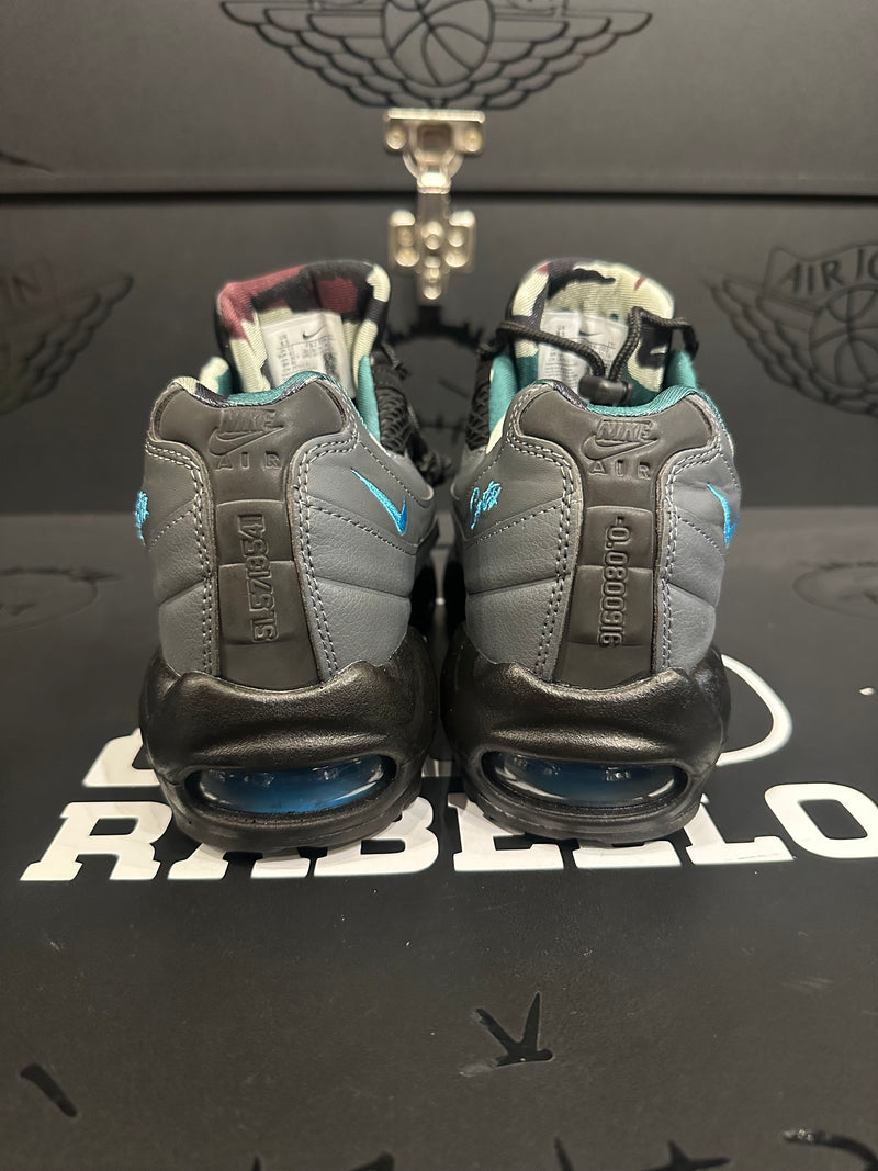 Tênis Nike Air Max 95 X Corteiz Honey Black - Pronta Entrega