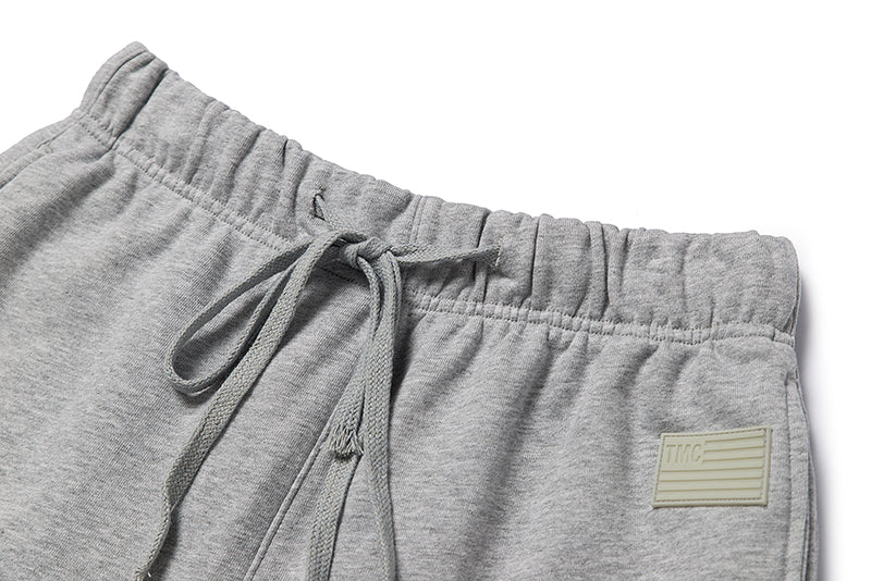 Bermuda Fear Of God Essentials Cinza escrita azul - Encomenda