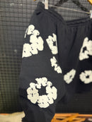 Short Denim Tears Bermuda The Cotton Wreath Black - Pronta Entrega