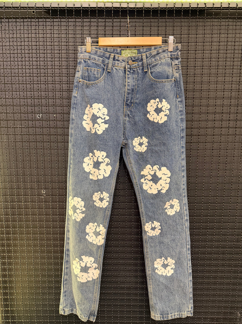 Calça Denim Tears Jeans Claro - Pronta Entrega