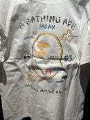 Camiseta BAPE A Bathing Ape Japan Branca - Pronta Entregar