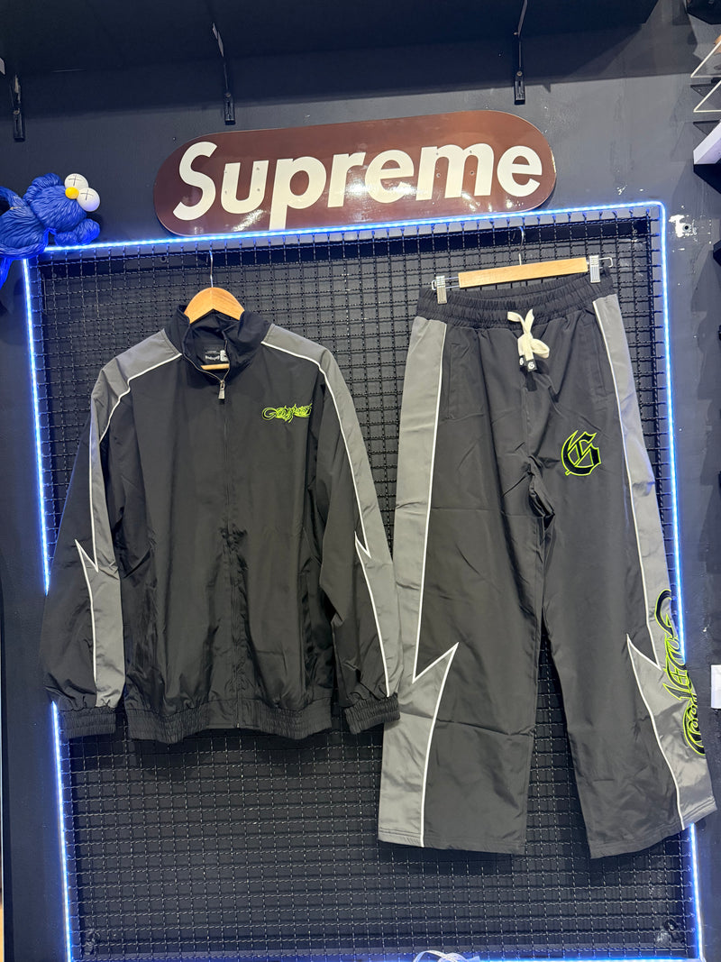 Conjunto Godspeed Black Green Neon - Pronta Entrega