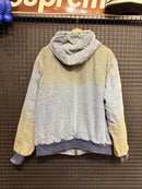 Jaqueta Supreme Reflective Arc Hooded Work Denim FW25 - Pronta Entrega