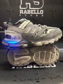 Tênis Balenciaga Cano Baixo Track Cinza Com Led - Pronta Entrega