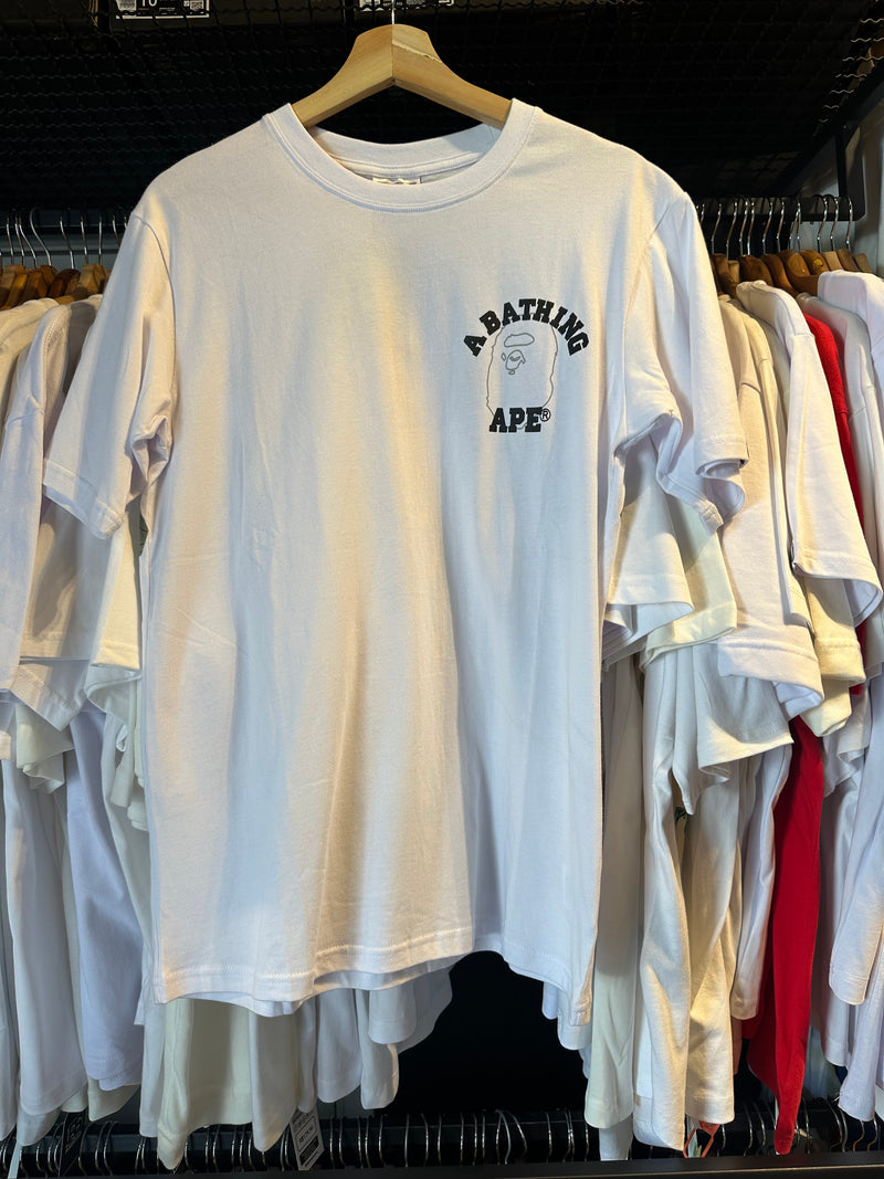 Camiseta BAPE Branco - Pronta Entrega