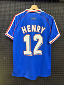 Camisa Retrô Seleção Francesa World Cup 1998 Henry
