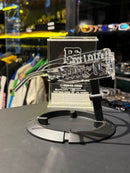 Óculos Palm Angels Transparente Lente Clear  - Pronta Entrega