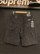 Short Chrome Hearts Jeans Printed - Pronta Entrega