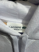 Moletom com Gorro Lacoste Branca - Pronta Entrega