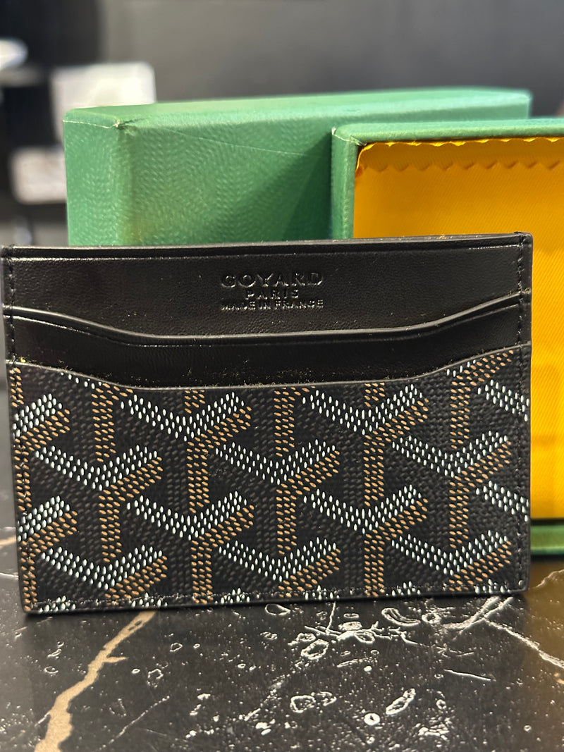Carteira Goyard Preta - Pronta Entrega