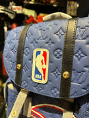 Mochila Louis Vuitton X NBA Christopher MM Blue - Encomenda