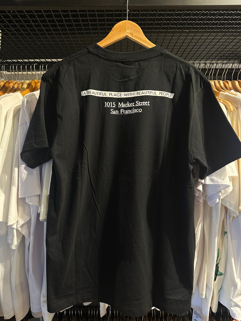 Camiseta SUPREME ‘San Francisco Box Logo Preto - Pronta Entrega