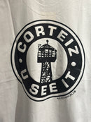 Camiseta Corteiz “U See It” Branca - Pronta Entrega