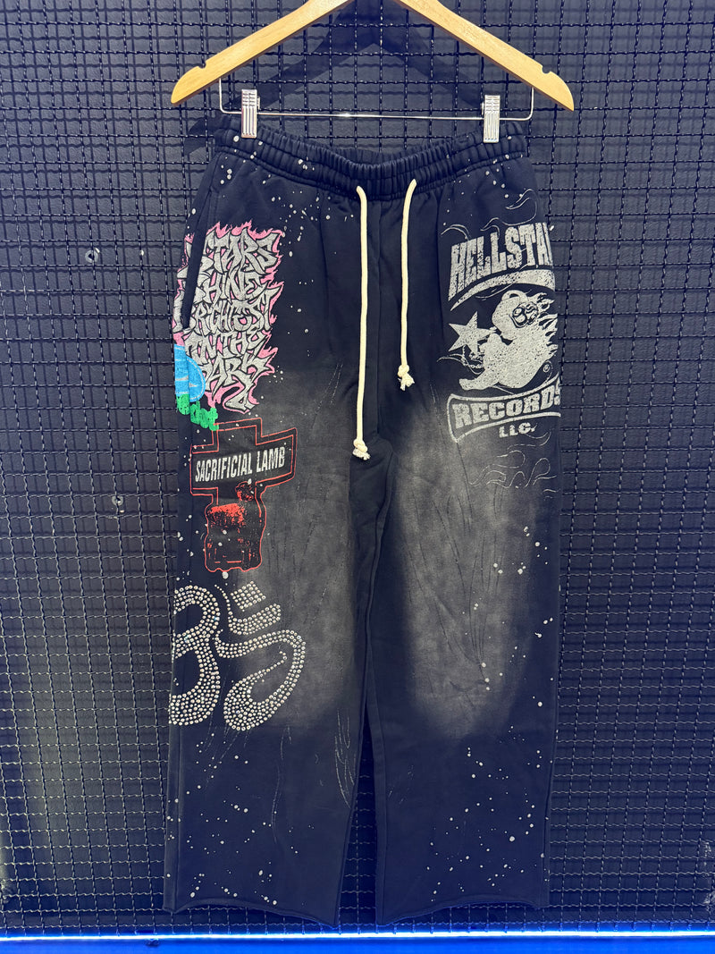 Calça Moletom Hellstar Sacrificial Lamb - Pronta Entrega