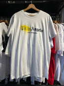 Camiseta PALM ANGELS LOS ANGELES Branco - Pronta Entrega