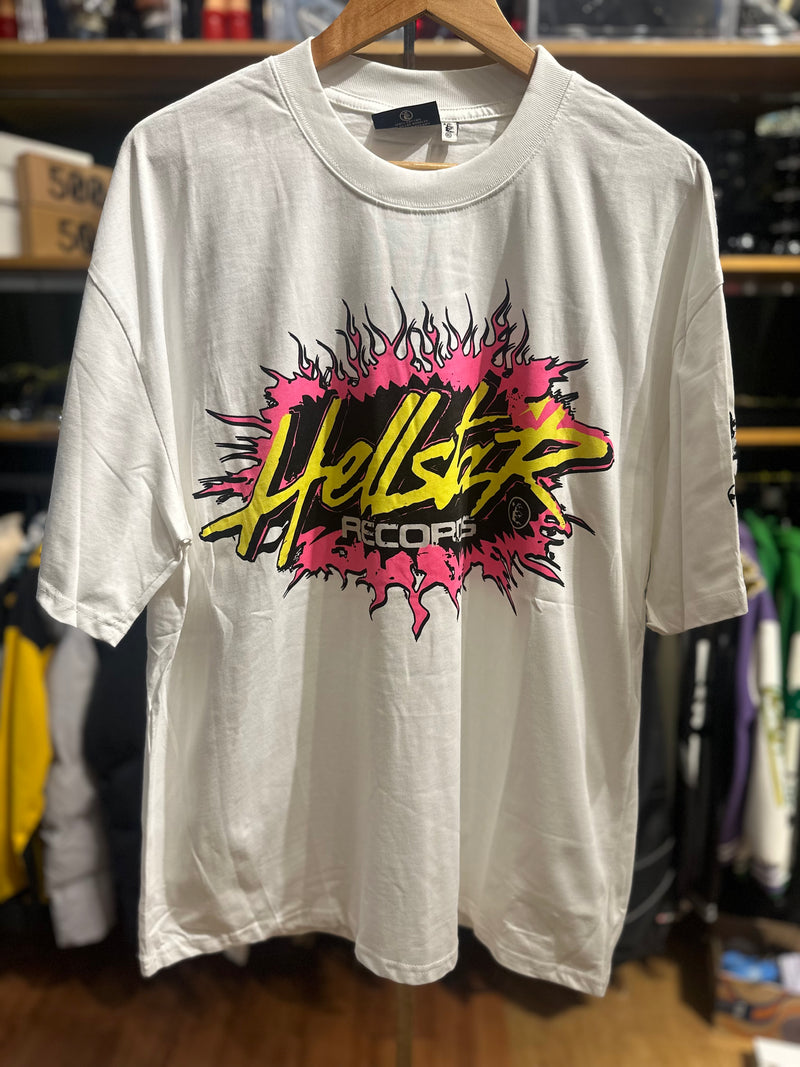 Camiseta Hellstar Records Branca - Pronta Entrega
