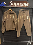 Conjunto Trapstar Irongate Arch Chenille 2.0 Brown - Pronta Entrega