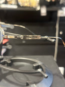 Óculos Miu Miu Redondo Armação Rose Lente Clear - Pronta Entrega