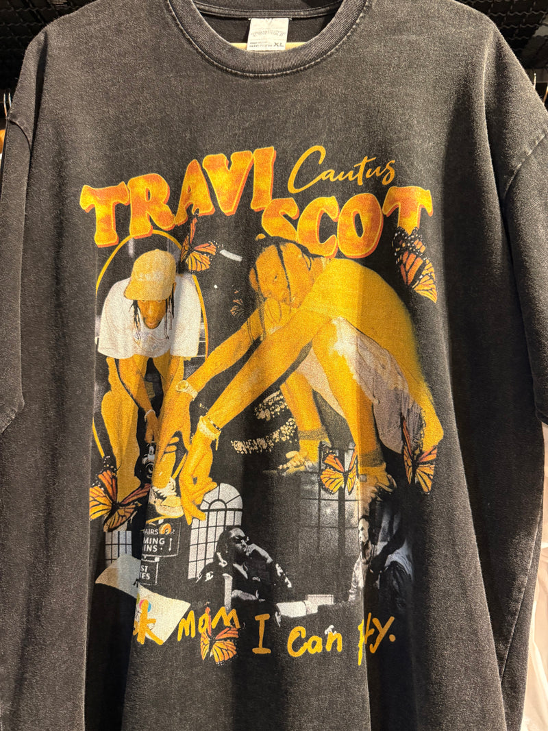 Camiseta TRAVIS SCOTT Preta - Pronta Entrega