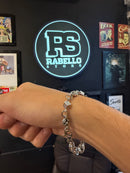 Pulseira Chrome Hearts 20’CM Slim Aço inoxidável - Pronta entrega