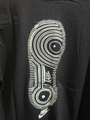 Camisa Nike Estampa Shoe Preta - Pronta Entrega