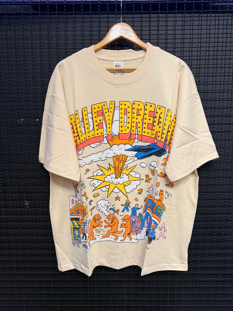 Camiseta Valley Dreams World Tour Off White - Pronta Entrega