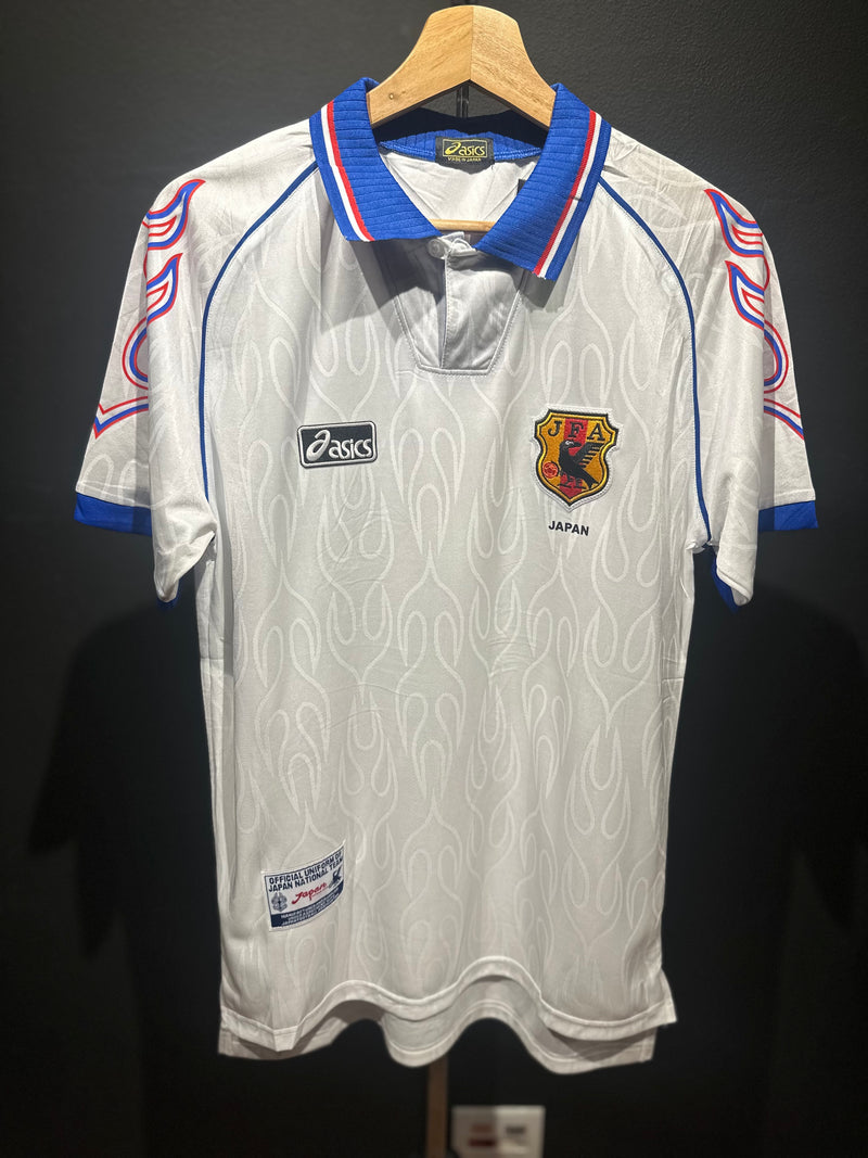 Camiseta Asics Retrô Seleção Japonesa 1998 - Pronta Entrega