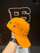 Boné Supreme 5 Panel Washed Canvas Camp Cap Laranja - Pronta Entrega