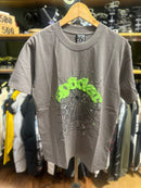 Camiseta Sp5der Marrom/Verde - Pronta Entregaa