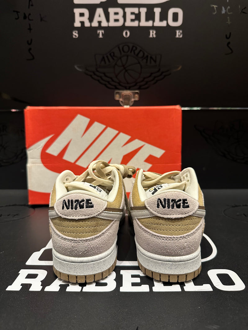 Tênis Nike Dunk Low Double Logo Koala Solado Glow - Pronta Entrega