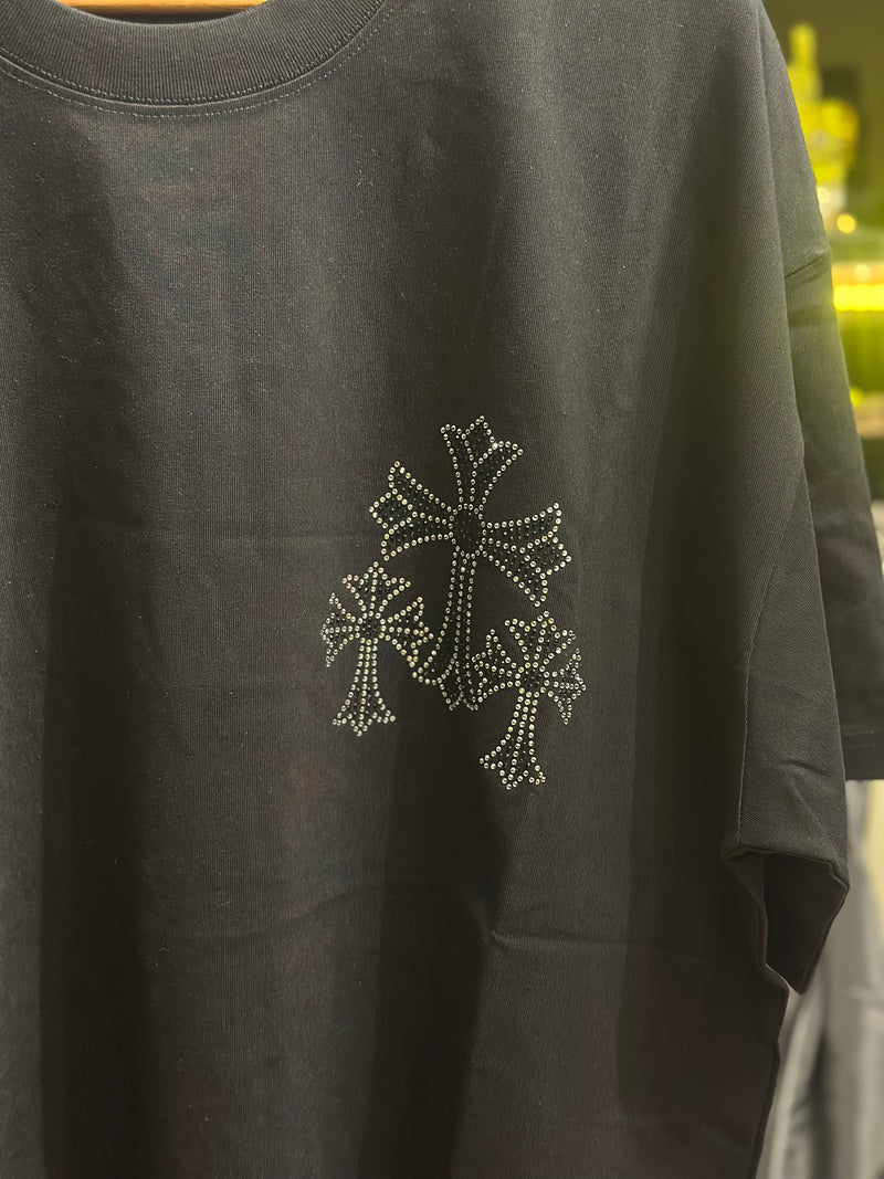 Camiseta Chrome Hearts Preta - Pronta Entrega
