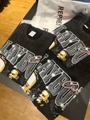 Camiseta Vintage PLAYBOI CARTI ‘Whole Lotta Red’ destonado Preta - Pronta Entrega