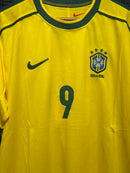 Camiseta Nike Retrô Seleção Brasileira 2002 Ronaldo