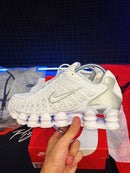 Nike Shox TL Triple White - Encomenda